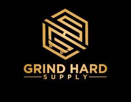 #49 untuk Logo name of company grind hard supply oleh Tidar1987