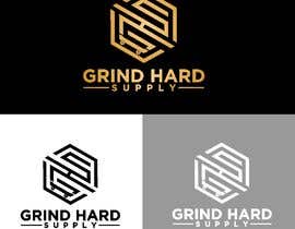 #53 untuk Logo name of company grind hard supply oleh Tidar1987
