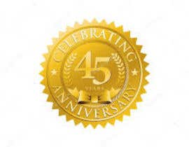 Bestwebfreelanc님에 의한 Need 45 year logo을(를) 위한 #2