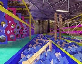 #25 for Design and render 3D model of unique Trampoline Park by mariajoself