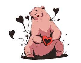 #42 for Need a Bear character design for Valentines Card av devonharrah
