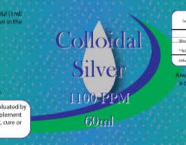 #22 for MAKE 2.5&quot; X 7&quot; LABEL FOR COLLOIDAL SILVER by dawnbadore