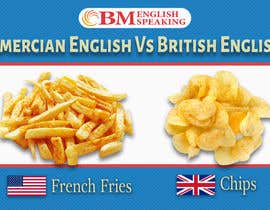 #18 for Inforgraphics Design for American English Vs British English Feb 2019 by sbiswas16