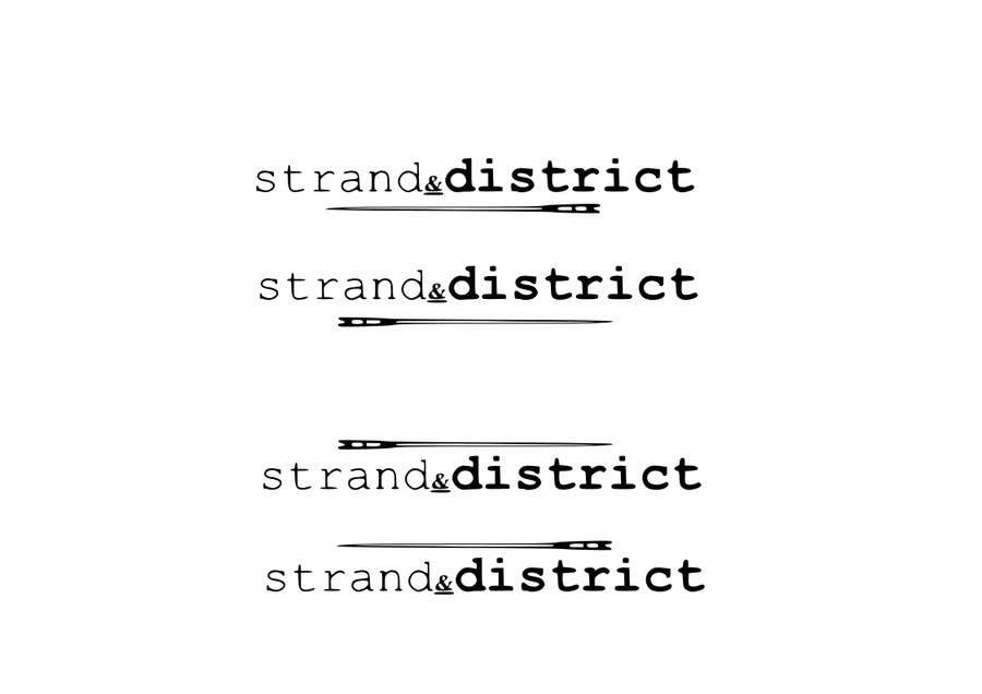 Contest Entry #11 for                                                 Strand and district logo
                                            