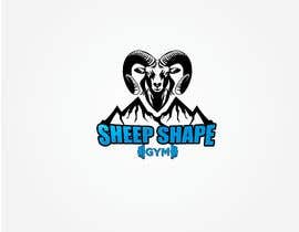 #348 για Sheep Shape Gym Logo από Synthia1987