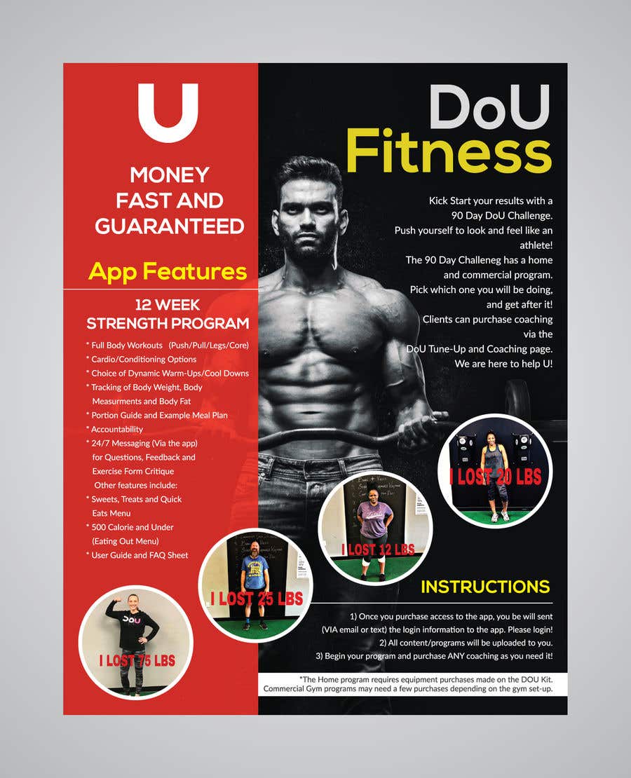 Contest Entry #1 for                                                 Fitness Flyer
                                            