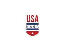 #65 pёr Logo Design - MAGA - Patriotic USA nga valenevalene