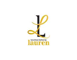 #11 ， I have a eye lash extension business. I need a logo similar to the picture I posted, but the cursive L I want gold and the regular L I want to keep black. And at the bottom I want it to say “Luxurious Lashes by Lauren”. My colors are black gold and white. 来自 sirikbanget123