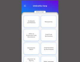 #57 para Design for tile based menu in mobile app de DiponkarDas