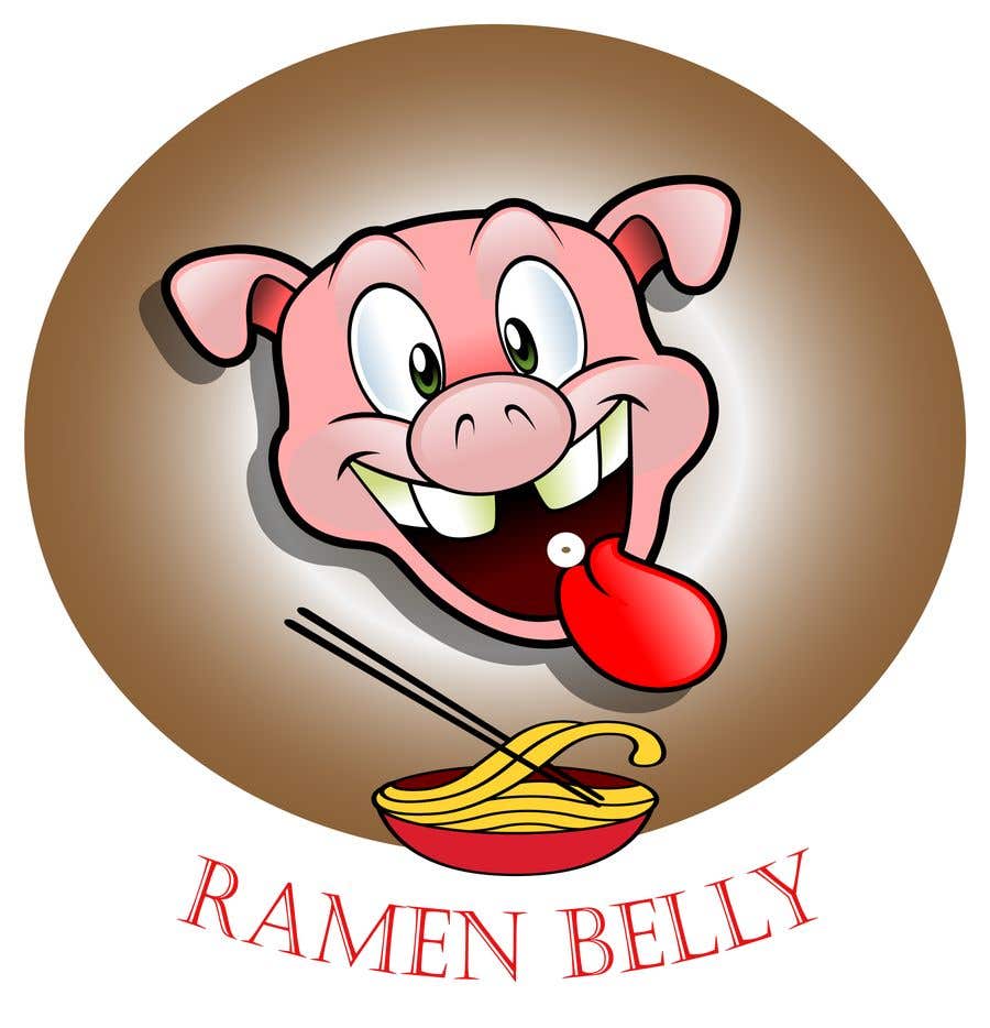 Entri Kontes #34 untuk                                                Logo design for a trendy ramen restaurant
                                            