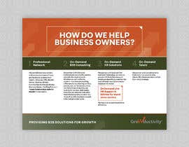 #10 for 1-2 Page Marketing Sheet for my Business av BryanV