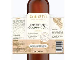 #32 para Coconut oil label for Thai cosmetic brand de Xclusive61