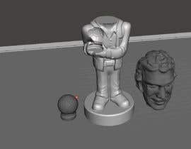 kvinke tarafından Create a suited 3D footballer holding a trophy için no 1
