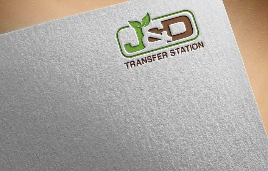 Proposition n°7 du concours                                                 Company Logo for J&D Transfer Station
                                            