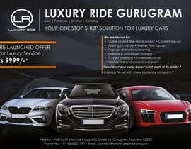#102 para Luxury Ride Gurugram Pamphlet por kaleidoscopepune
