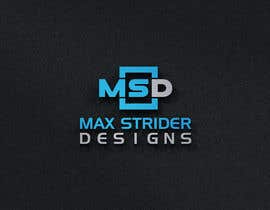 #5 สำหรับ I require a logo designed for a company called Max Strider Designs. We produce high end hand crafted products. Vector png and JPEG formats. Thank you. โดย RedRose3141