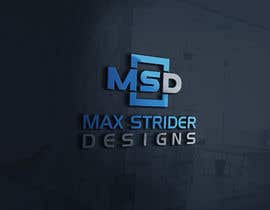 #6 สำหรับ I require a logo designed for a company called Max Strider Designs. We produce high end hand crafted products. Vector png and JPEG formats. Thank you. โดย RedRose3141