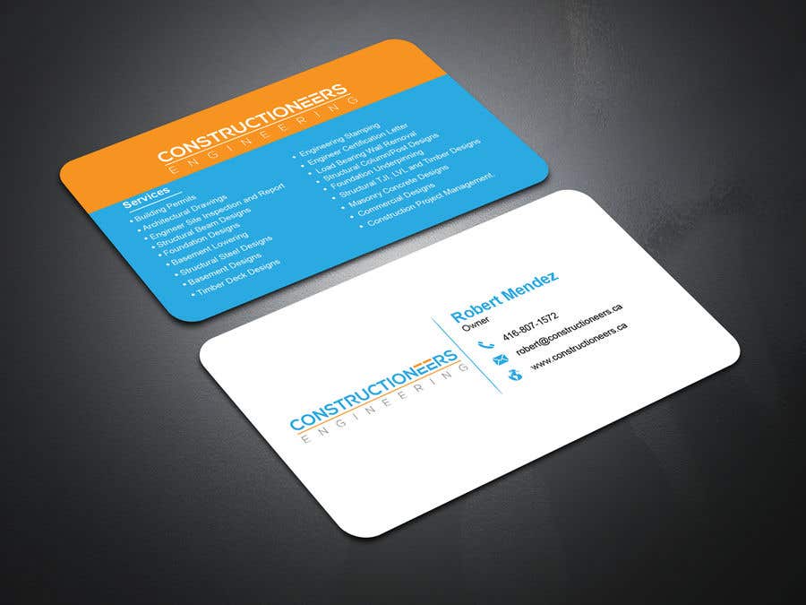 Contest Entry #32 for                                                 Business Card Design for a Residential Engineering Company
                                            