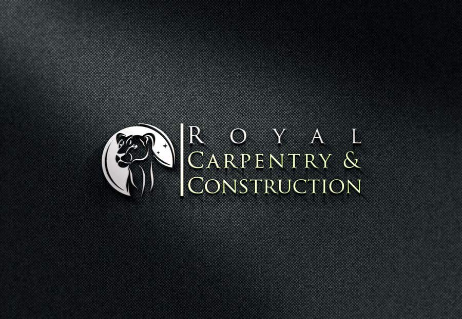Proposition n°5 du concours                                                 I need a logo designed for: Royal Carpentry & Construction
                                            