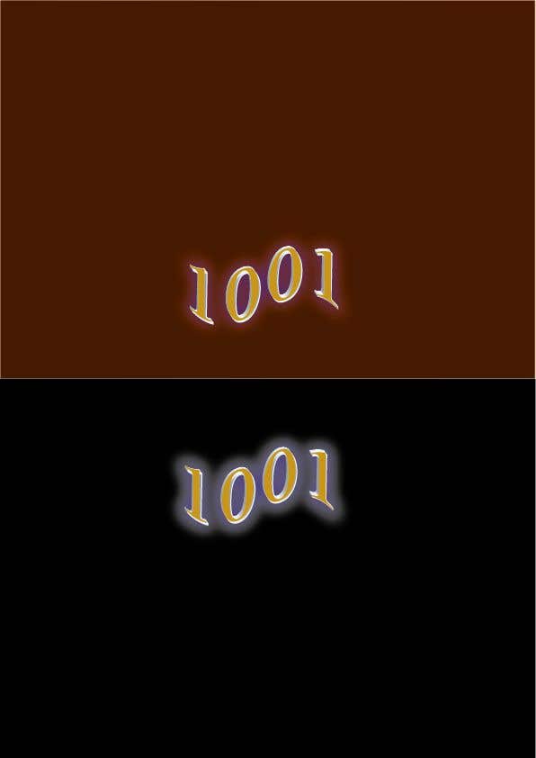 Konkurrenceindlæg #60 for                                                 Logo Design for 1001
                                            