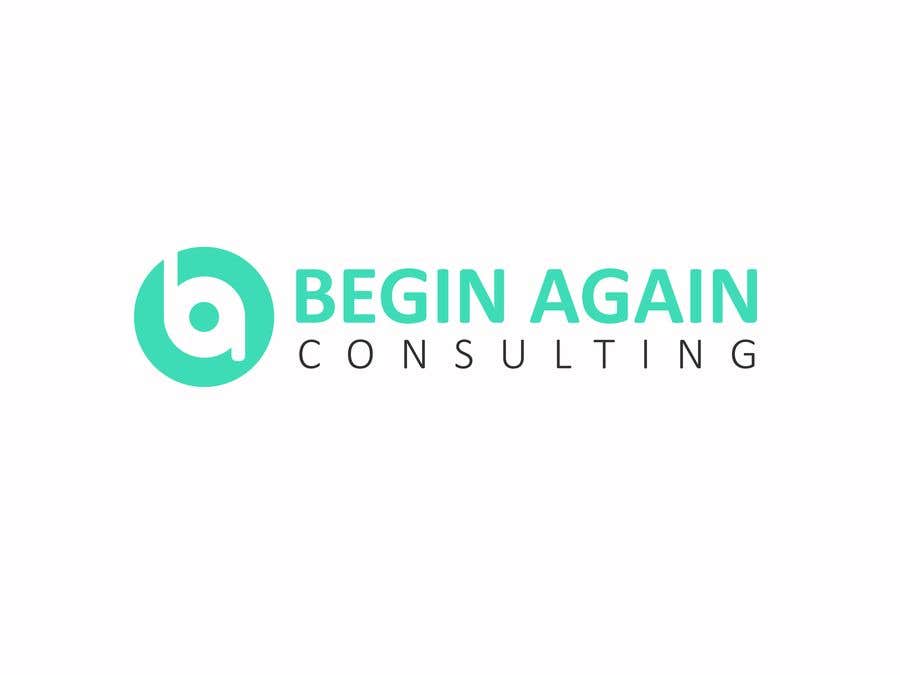 Inscrição nº 28 do Concurso para                                                 I need a logo designed for new project. The name is - Begin Again Consulting    It is a health and counselling service. Open to suggestions. Potential symbol to be a 3 piece puzzle. Thank you.
                                            