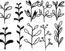 #11 for Hand drawn (line) doodles of Flowers, Leaves and Shurbs af Eko8910