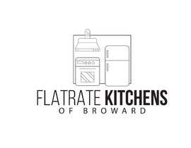 #65 for LOGO - Flatrate Kitchens of Broward by farhanzee