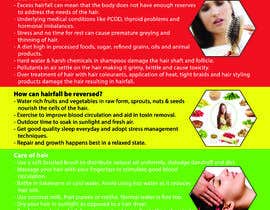 #18 para Poster design for wellcure - Heal Your Hair de biditasaha