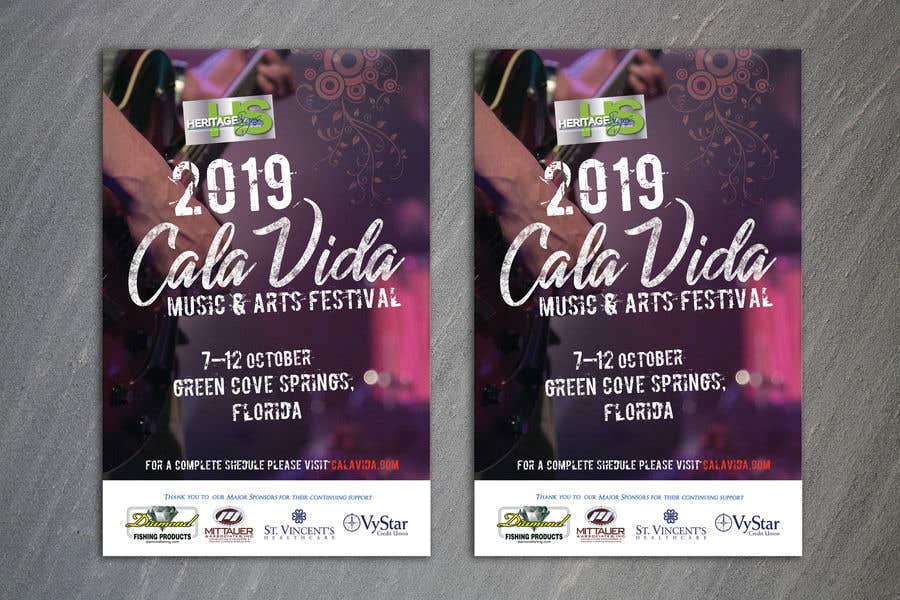 Entri Kontes #55 untuk                                                CalaVida Festival Poster
                                            