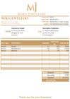 nº 67 pour Create a Branded Excel Invoice for a Jewellery Company par imfarrukh47 