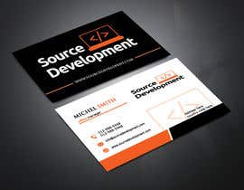 taposr43님에 의한 Re-Design a Business Card for a Website &amp; App Development Company을(를) 위한 #355