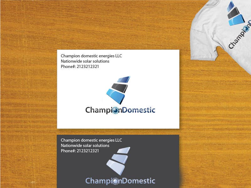 Kandidatura #100për                                                 Logo Design for Champion Domestic Energies, LLC
                                            