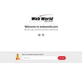#152 for Creative holding page for hosting company by Fungdesign