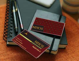 #221 for design double sided business card - MHOS by akhi9117