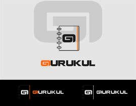 #40 dla Need a logo for a NOTEBOOK brand with name &quot;GURUKUL&quot; przez era67