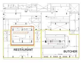 #11 para 3D interior Design of a Restaurant / Butcher Shop total por Engfmn