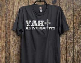 mahabub14 tarafından YAH UNIVERSE + ITY graphic design T-shirt the (+) should be the cross of Christ. için no 7