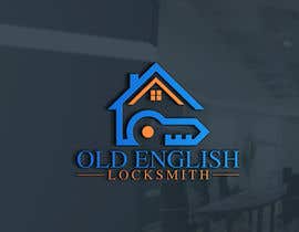 #114 para Old English Locksmith logo de narulahmed908