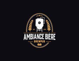 nº 37 pour Logo for a brewpub called &quot;Ambiance bière&quot; par miladinka1 