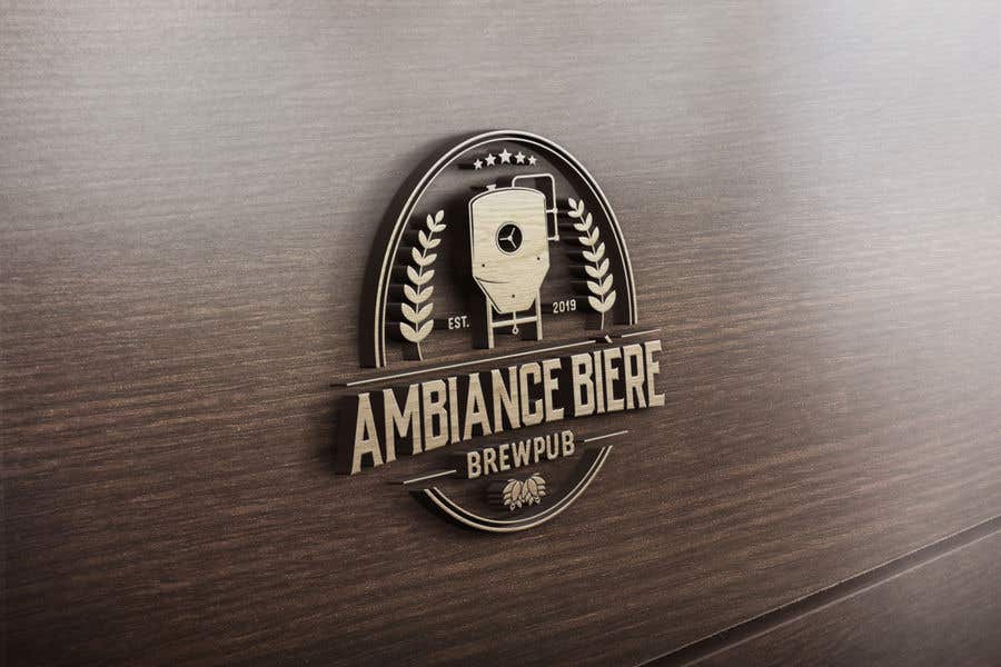 Konkurrenceindlæg #57 for                                                 Logo for a brewpub called "Ambiance bière"
                                            
