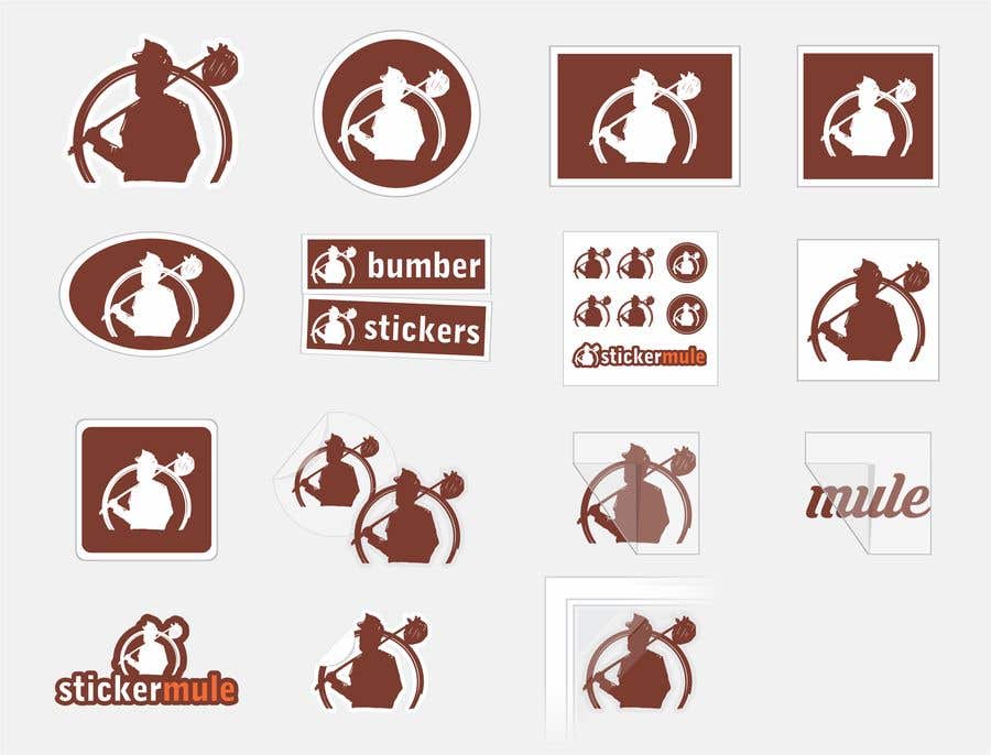Participación en el concurso Nro.24 para                                                 Design Simple Sticker Image like stickermule
                                            