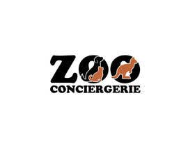 anubegum tarafından logo for a project. It is a Pet/Zoo Store called &quot;Zoo Conciergerie&quot; için no 51