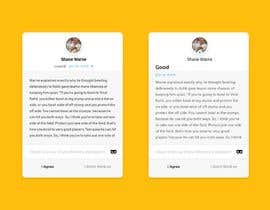 #38 for Design a card for Mobile App by Rohit1521