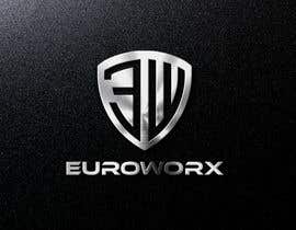 #233 dla Design a logo for &quot;EuroWorx&quot; luxury automotive repair Ferrari - Porsche - Lamborghini przez dobreman14