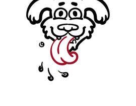#44 för Logo design of dog head with tongue sticking out av paezmiguel569