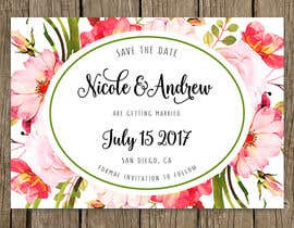 #140 for Save the date template by zillurrahman958