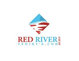 #75 dla I need a logo. Company name is Red River T-shirt’s. Focus is on living in the Midwest (Texas, Oklahoma), Texas slang, red river rivalry, and red hair. Logo must contain .com przez monsurabul342
