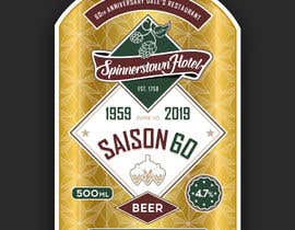 #271 for 60th anniversary beer label for my restaurant&#039;s new beer av VisualandPrint