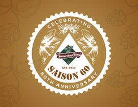 #265 para 60th anniversary beer label for my restaurant&#039;s new beer por kaynatkarima