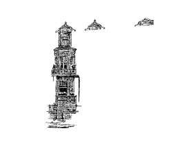 #5 für B&amp;W drawing/illustration of buildings + winner gets additional drawing project von hussienkareem